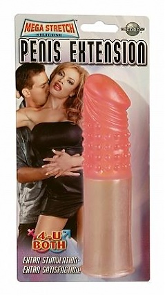 Mega Stretch Penis Extension Pink