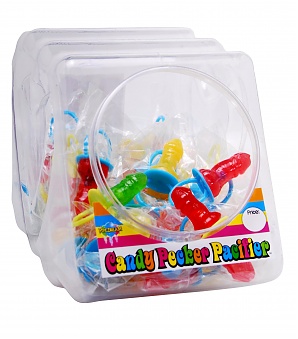 Candy Pecker Pacifier (48 Per Display)