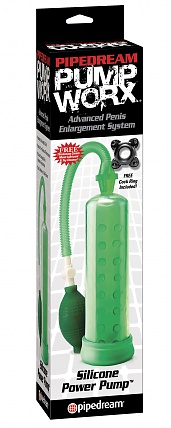 Pump Worx: Silicone Power Pump Green