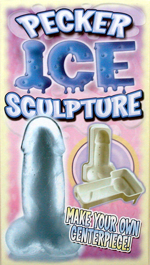 Pecker Ice Sculpture