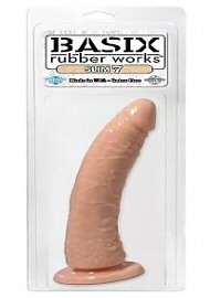 Basix 7" Flesh Slim Dong (105243)