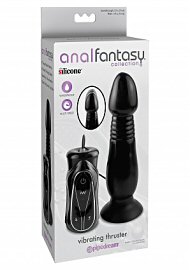 Anal Fantasy Collection Thrusting Vibrator - Black (185168)