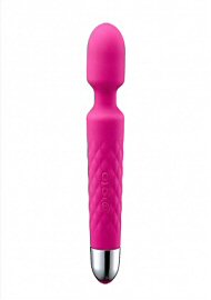 Vibrating Wireless Handheld Massager - Rechargeable Mini Magic Wand - Pink (186796)